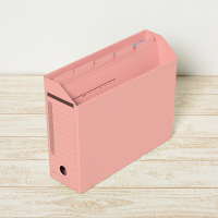 プラス　カットフォルダー　マチなし　5山　ピンク　FL-065IF　87388　1セット（50枚：5枚入×10袋）