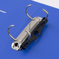 リヒトラブ　D型リングファイル　A4ヨコ　背幅46mm　青　G2236　10冊