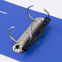 リヒトラブ　D型リングファイル　A5ヨコ　背幅46mm　青　G2234　10冊