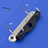 リヒトラブ リクエスト D型リングファイル B4ヨコ 背幅34mm 青（ブルー） G2227-8 10冊