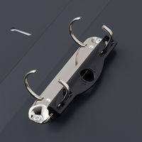 リヒトラブ リクエスト D型リングファイル A4タテ 背幅34mm 黒（ブラック） G2220-24 10冊