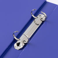 リヒトラブ　リングファイル　A4ヨコ　背幅36mm　青　F874U　1箱（10冊入）