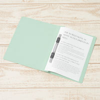 プラス フラットファイル A5タテ ブルー No.041N　100冊