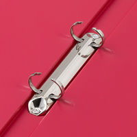 リヒトラブ　リングファイル　A4タテ　背幅27mm　赤　F867U　1セット（30冊：10冊入×3箱）