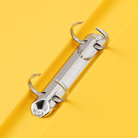 リヒトラブ　リングファイル　A4タテ　背幅36mm　黄　F877U　1セット（30冊：10冊入×3箱）