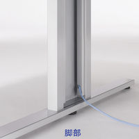 【組立設置込】サンテック クリエイティブワークテーブル ホワイト 幅1800×奥行1200×高さ700mm 1台（3梱包）