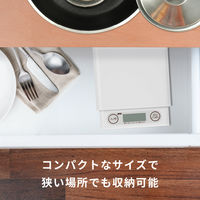 エー・アンド・デイ キッチンスケール3Kg（最少表示1ｇ） 計量器 クッキングスケール  １台