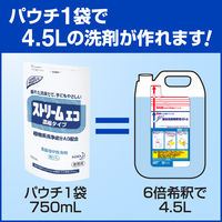 ストリームエコ 濃縮タイプ 750ml 1個（4袋）花王
