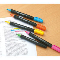 乾きにくいラインマーカー 5色アソート 10本 アスクル  オリジナル