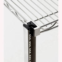 河淳　スチールメッシュ　棚5段　奥行450mm幅1500mm高さ1800mm　（直送品）