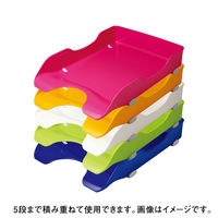 ソニック　デスクトレー再生　A4タテ　黄　DA-245-Y