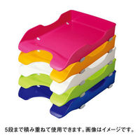 ソニック　デスクトレー再生　A4タテ　桃　DA-245-P