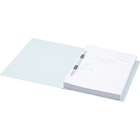 アスクル　フラットファイル　A4タテ　エコノミータイプ　48冊（4色Ｘ12冊）　4色セット  オリジナル