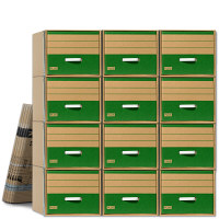 プラス　ダンボールキャビネット　A4判用　書類収納　5枚　88048