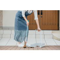 山崎産業 2989jp 三つでチリトリ ちりとり 塵取り 屋外 スチール 1個