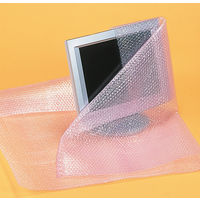 エアークッション非帯電性タイプ プチプチ 幅1200mm×42m巻 ピンク P-d37L 1巻 川上産業