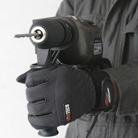 【ポリウレタン手袋】 ミタニコーポレーション エムテック ブラック M 1双