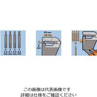 エスコ 3.3ー6.2mm シートメタルパンチャー EA576BB 1丁（直送品）