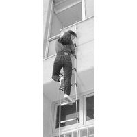 エスコ 8.5m 繩ばしご(蛍光表示付) EA904Z-85 1本（直送品）