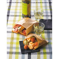 福助工業 耐油袋 未晒し F-中 マチなし 1袋（500枚入）