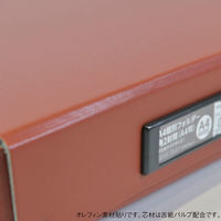 コクヨ　デスクトレー　A4ワイド　茶　トレーW10S　1個