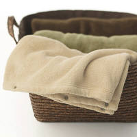 マルチひざ掛け　ベージュ　1枚