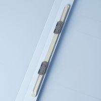 アスクル フラットファイル PP製 A4タテ 背幅18mm FF-P1S ロイヤルブルー（青） 5冊 オリジナル