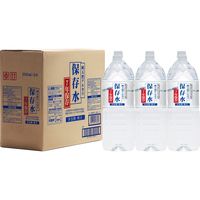 【保存水】 ケイ・エフ・ジー 純天然アルカリ保存水 7年保存 2L 332919 1箱（6本入）