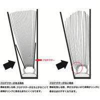 コクヨ　ロック式リングファイル　シングルレバー　A4タテ　2穴　背幅55mm　フ-TL440B