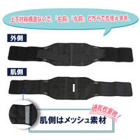 竹虎 ランバック ブラック L 033994 1枚 コルセット 腰痛ベルト