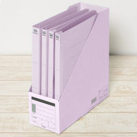 プラス ボックスファイル バイオレット FL-052BF VL 1冊