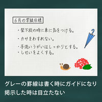 日本ノート　方眼模造紙　プルタイプ　白　XP10W　1箱（10枚入）