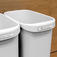 プラス 粘着剤付カードホルダー 100枚 LA-500ST 1箱（直送品）