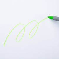 アスクル　蛍光ペン　グリーン　緑　30本　蛍光マーカー  オリジナル