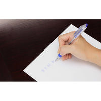 油性ボールペン ジムノック 0.5mm 青 10本 KRBS-100 ゼブラ