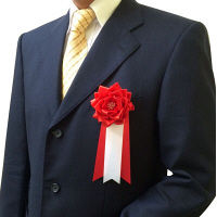 記章バラ　3枚タレ　中　1箱（12個入）　エスディアイジャパン