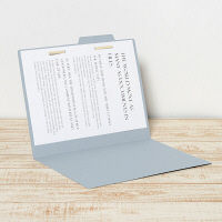 フォルダー（個別フォルダー）　A4　ブルー　FL-001IF　87835  1袋（10枚入）