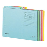 コクヨ 1/2カットフォルダー カラー A4 A4-2F-1P 10冊