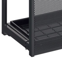 アスクル ビジネスフィット傘立て 30本用スリム カーボングレー 幅730×奥行268×高さ497mm 1台  オリジナル