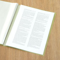 アスクル　クリアファイル　A4タテ　10ポケット　透明表紙　ライトグリーン　黄緑　固定式　クリアホルダー  オリジナル