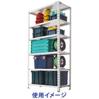 プラス KR軽量ラック 追加棚板 幅1212×奥行612mm用 ライトグレー KR-T1260 LG 1セット(2枚)