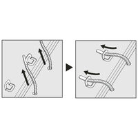 コクヨ　ファスナーファイル＜クリヤーカラー＞　プレゼンファイル A4タテ　2穴　約100枚収容　　青（ブルー）　フ-P160B　1箱（100冊入）