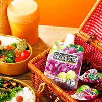 マンナンライフ クラッシュタイプの蒟蒻畑ライト ぶどう味 748154 1箱(6個入)