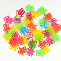 Laurel クリスタルアロークリップ アソート 1428-96 1ケース（50個入）