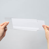 アスクル　片面用L型カード立て　特大横　1セット（10個：1個×10）　 オリジナル