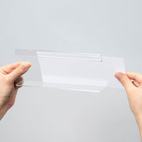 アスクル　片面用L型カード立て　大横　1セット（10個：1個×10）　 オリジナル