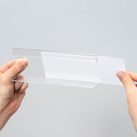 アスクル　片面用L型カード立て　中横　1セット（10個：1個×10）　 オリジナル