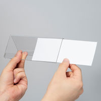 アスクル　V型カード立て　中　1セット（10個：1個×10）　 オリジナル