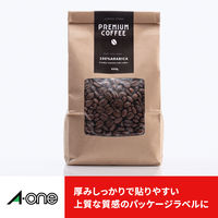 エーワン（A-one）ラベルシール ハイグレード 表示・宛名ラベル プリンタ兼用 封筒 シール  A4 44面 100シート 徳用 76244