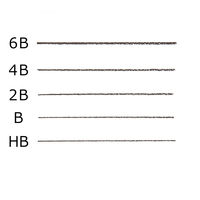三菱鉛筆(uni) ユニパレット 鉛筆 6B 6角・パステルブルー軸 K55606B 1ダース（12本入）
